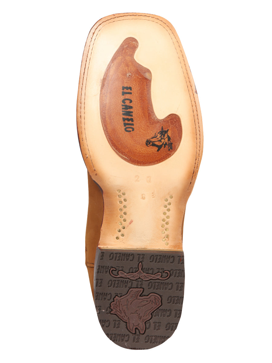 El Canelo Men’s Ankle Boots - Nobuck Taupe
45215