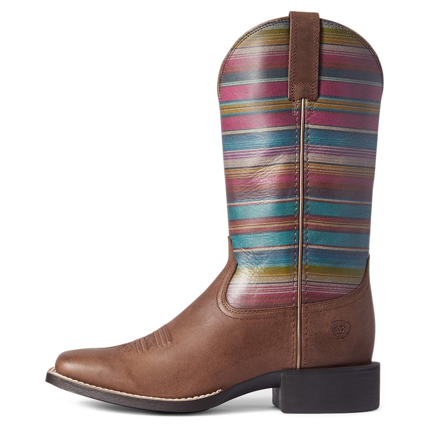 Ariat Womens Round Up Dark Buffalo Brown Boots 10038421