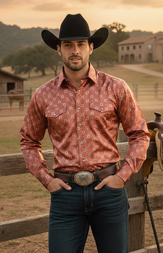 Men's Fashion Western Shirt