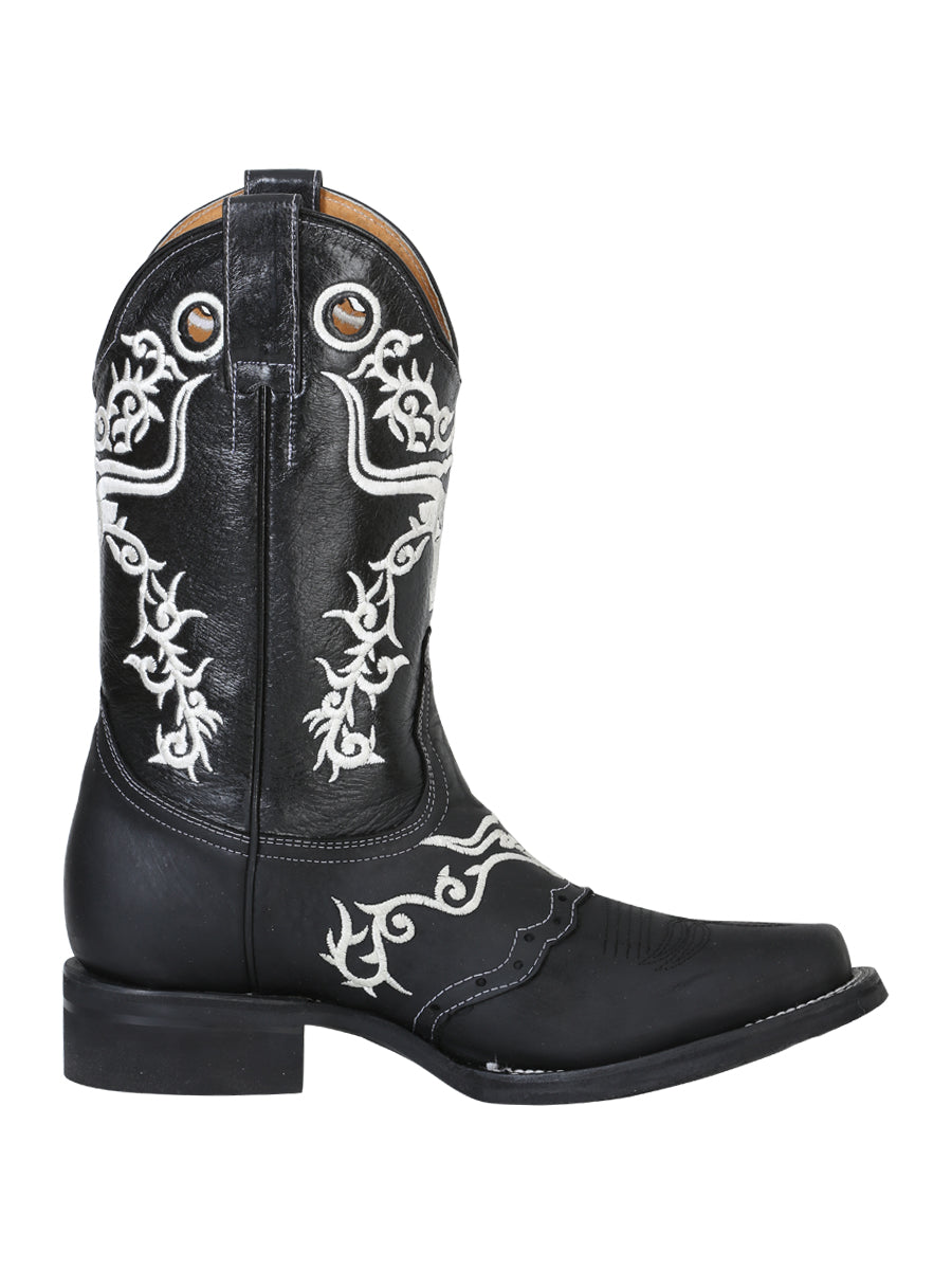 El General Rodeo Boot - Crazy Black 34313