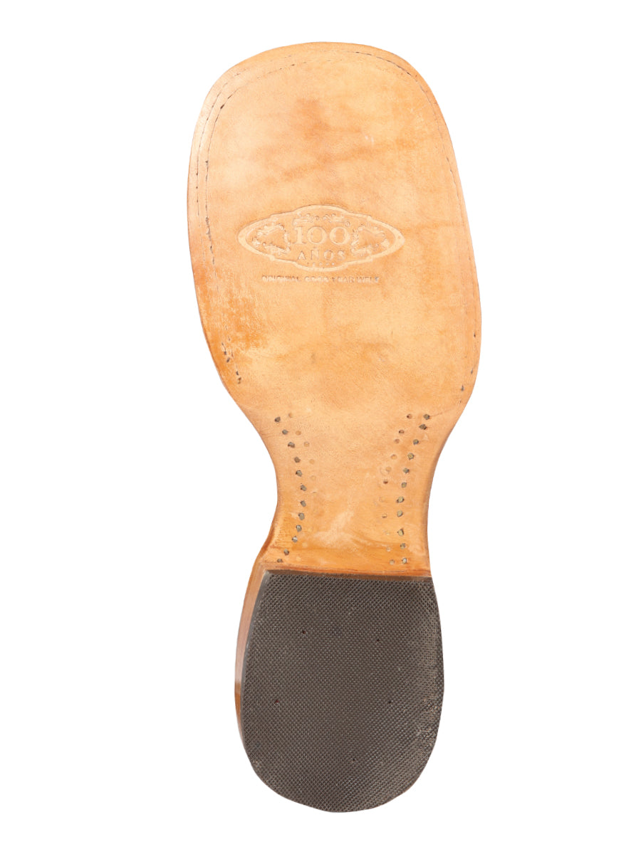 El General Men's Exotic Monster Fish Rodeo Boots - Honey 44606
