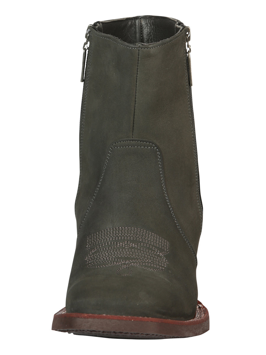 El Canelo Men’s Ankle Boots - Nobuck Gray

 45213