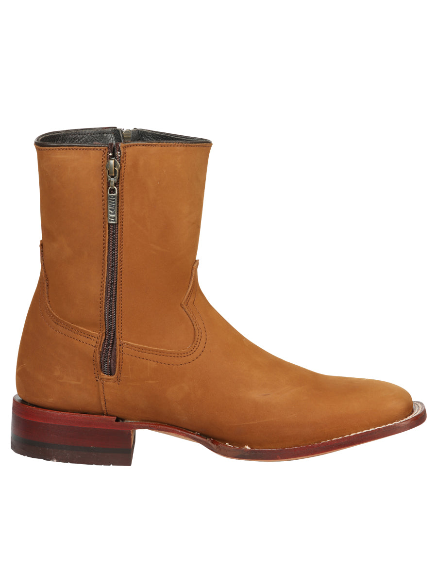 El Canelo Men’s Ankle Boots - Nobuck Taupe

 45215