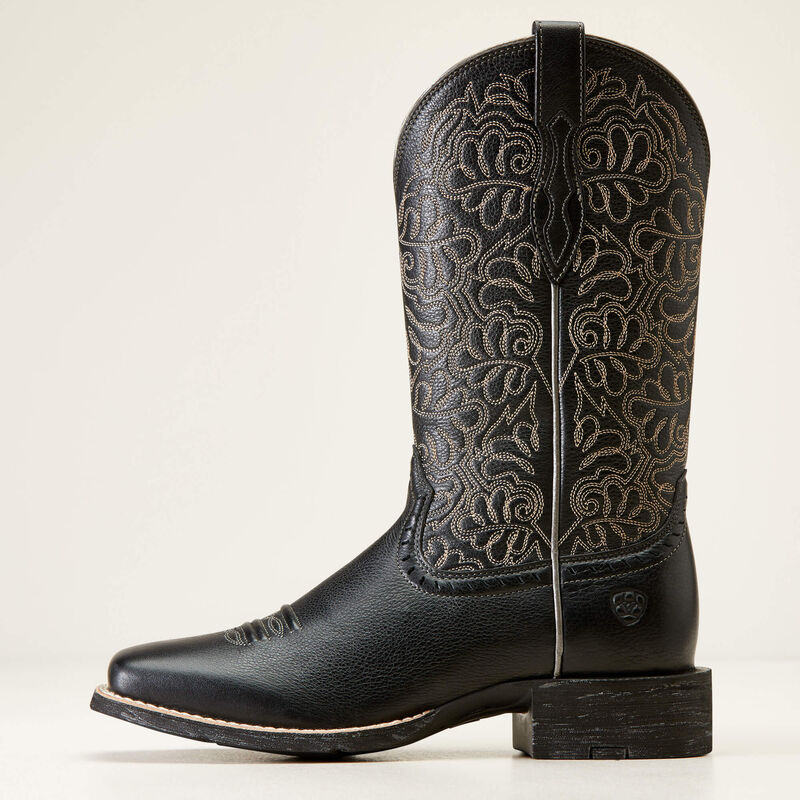 Ariat Womens Round Up Remuda Wide Square Toe Western Boot