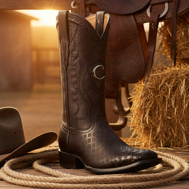 Cuadra Honey Woven Boots